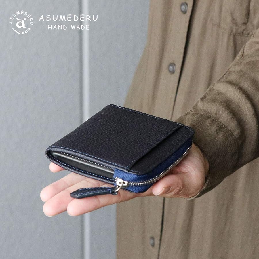 Amazon | [アスメデル] ミニウォレット 極小財布 本革